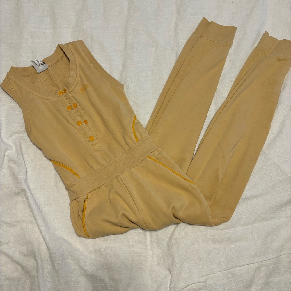 Nike stylish Tan Jumpsuit